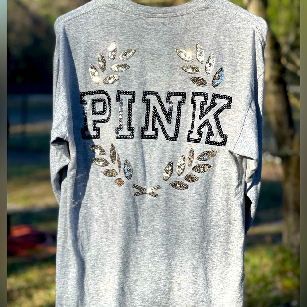 Victoria Secret PINK Long Sleeve Bling